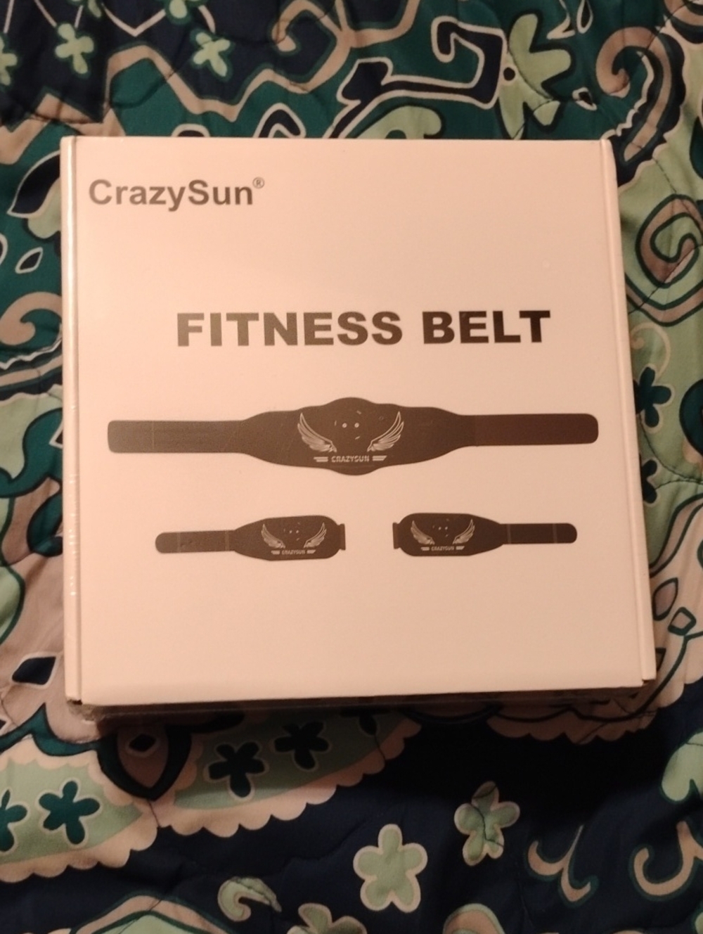 Black Fitness Belt EMS